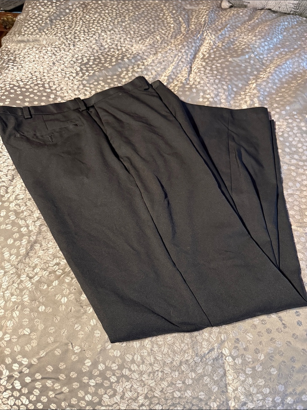 Haggar Black Performance Dress Pants